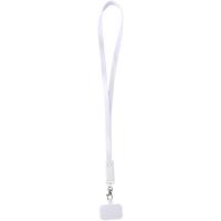 Franz recycled plastic smartphone lanyard with built-in data sync and 65W fast charge 5-in-1 cable