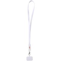 Franz recycled plastic smartphone lanyard with built-in data sync and 65W fast charge 5-in-1 cable