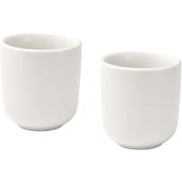 Male 90 ml ceramic espresso cups - set of 2