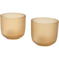 Male 200 ml glass cups - set of 2