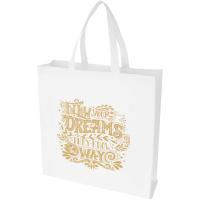 EcoSeal GRS recycled nonwoven gusset tote bag 12L