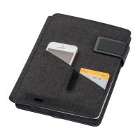 Mapă A5 cu powerbank