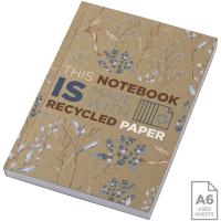 Novella Austen A6 recycled soft cover kraft notebook - 100 sheets