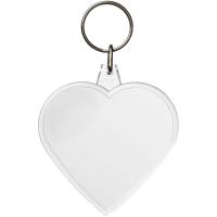 Combo heart-shaped keychain
