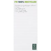 Desk-Mate® 1/3 A4 recycled notepad
