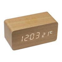 Ceas din lemn, cu încărcător wireless
