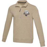 Tin unisex Aware™ recycled quarter zip sweater