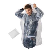 Poncho transparent pentru situaţii de urgenţă