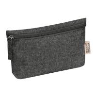 Geantă cosmetică din bumbac reciclat cu fermoar