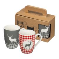 Set căni de crăciun, 300ml