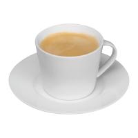 Ceașcă de porţelan cu farfurie, 175 ml