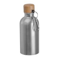 Sticlă din oţel inoxidabil cu carabină, 400ml