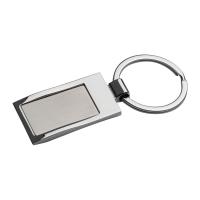 Breloc metalic dreptunghiular