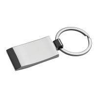 Breloc metalic dreptunghiular