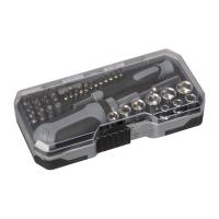 Set de unelte de 41 de piese cu clichet