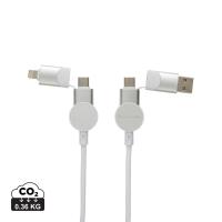 Oakland RCS recycled plastic 6-in-1 fast charging 45W cable