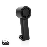 Twist RCS recycled plastic re-chargeable portable fan