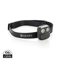 Gear X RCS rPlastic head torch with motion sensor