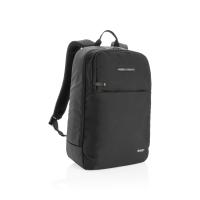 Swiss Peak laptop backpack with UV-C steriliser pocket