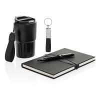 Swiss Peak RCS certified deluxe business gift set w/ tumbler