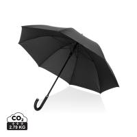 Swiss Peak Vero Aware™ RPET 25” umbrella w luxe handle