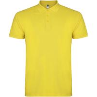 Star short sleeve men's polo