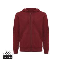 IQONIQ Abisko recycled cotton zip through hoodie