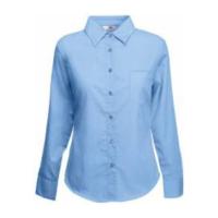 LADY FIT LONG SLEEVE POPLIN SHIRT