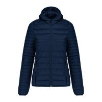 LADIES' LIGHTWEIGHT HOODED PADDED JACKET
