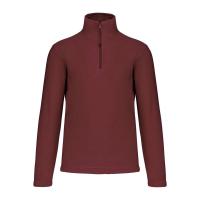 ENZO - ZIP NECK MICROFLEECE JACKET