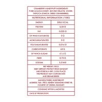 HoneyPuffs, cranberry