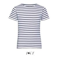 SOL'S MILES KIDS - ROUND NECK STRIPED T-SHIRT