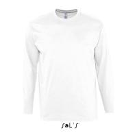 SOL'S MONARCH - MEN'S ROUND COLLAR LONG SLEEVE T-S