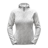 Lux Women's Hooded Knit Fleece Jacket
